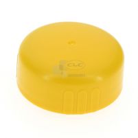 Bouchon à visser, joint inclus couleur jaune
